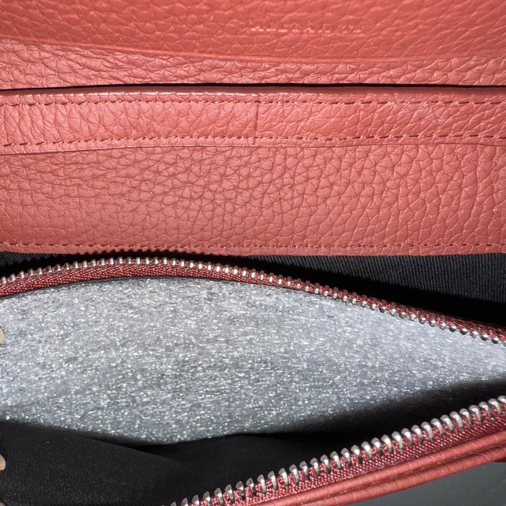 NWOT All Saints Women's Burgundy Crossbody Bag - Picture 8 of 15